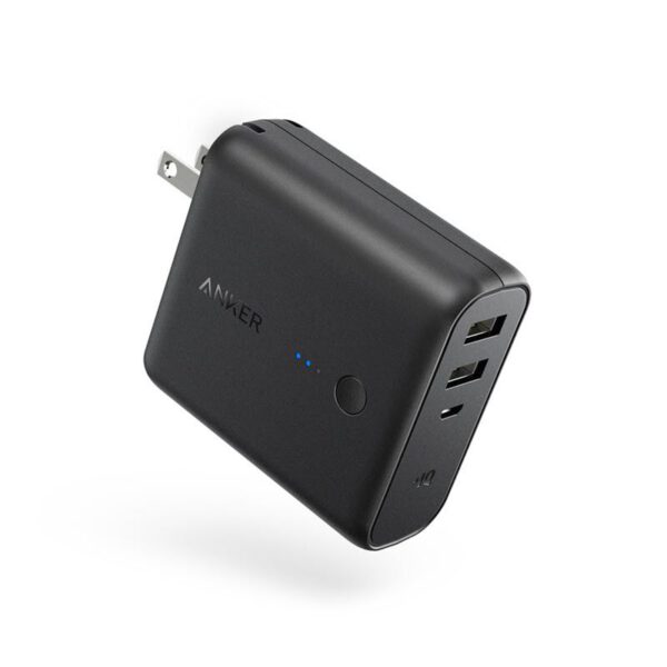 ANKER POWERCORE FUSION 5000 2-IN-1 PORTABLE CHARGER AND WALL CHARGER