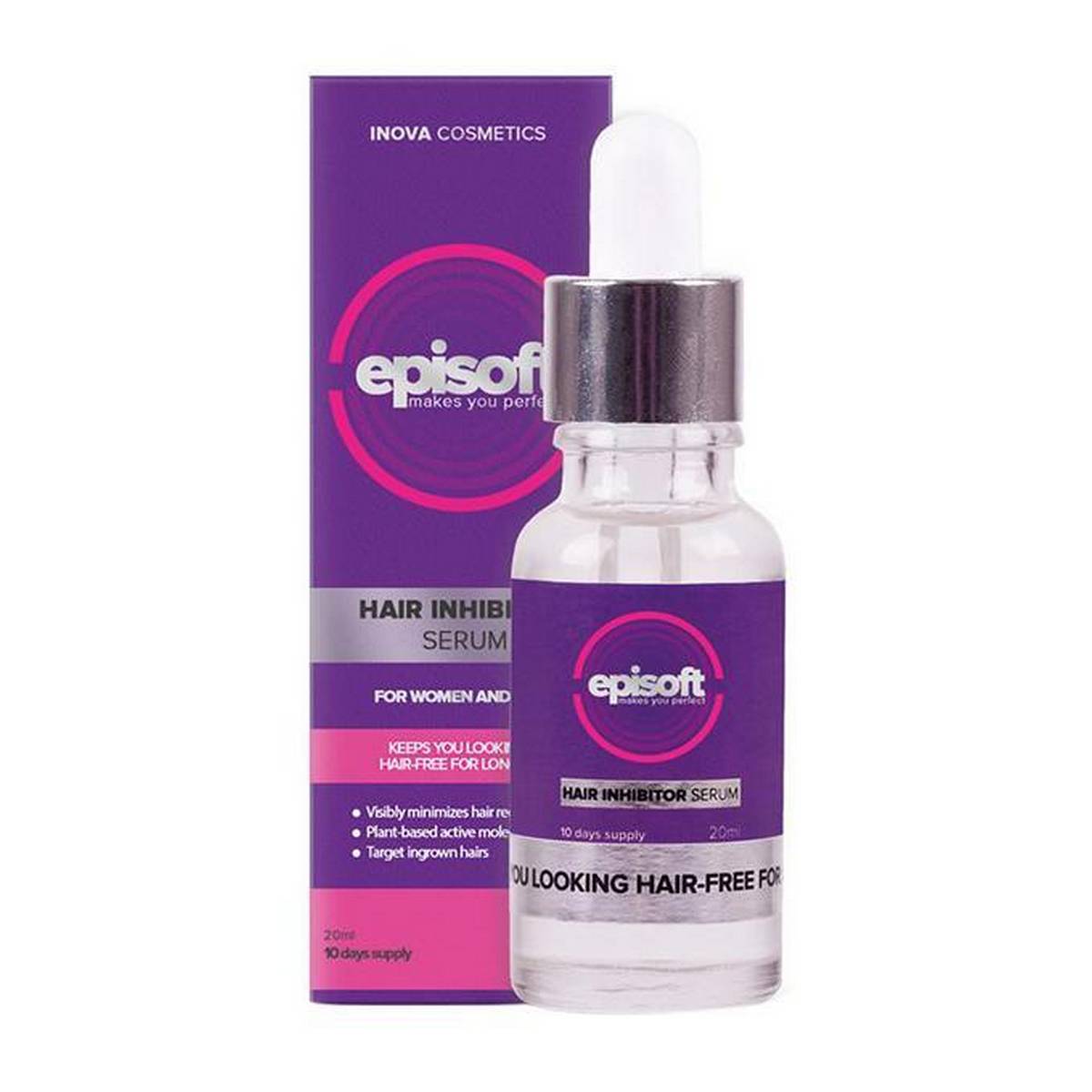 Inova Episoft Hair Removal Inhibitor Serum - 30ml