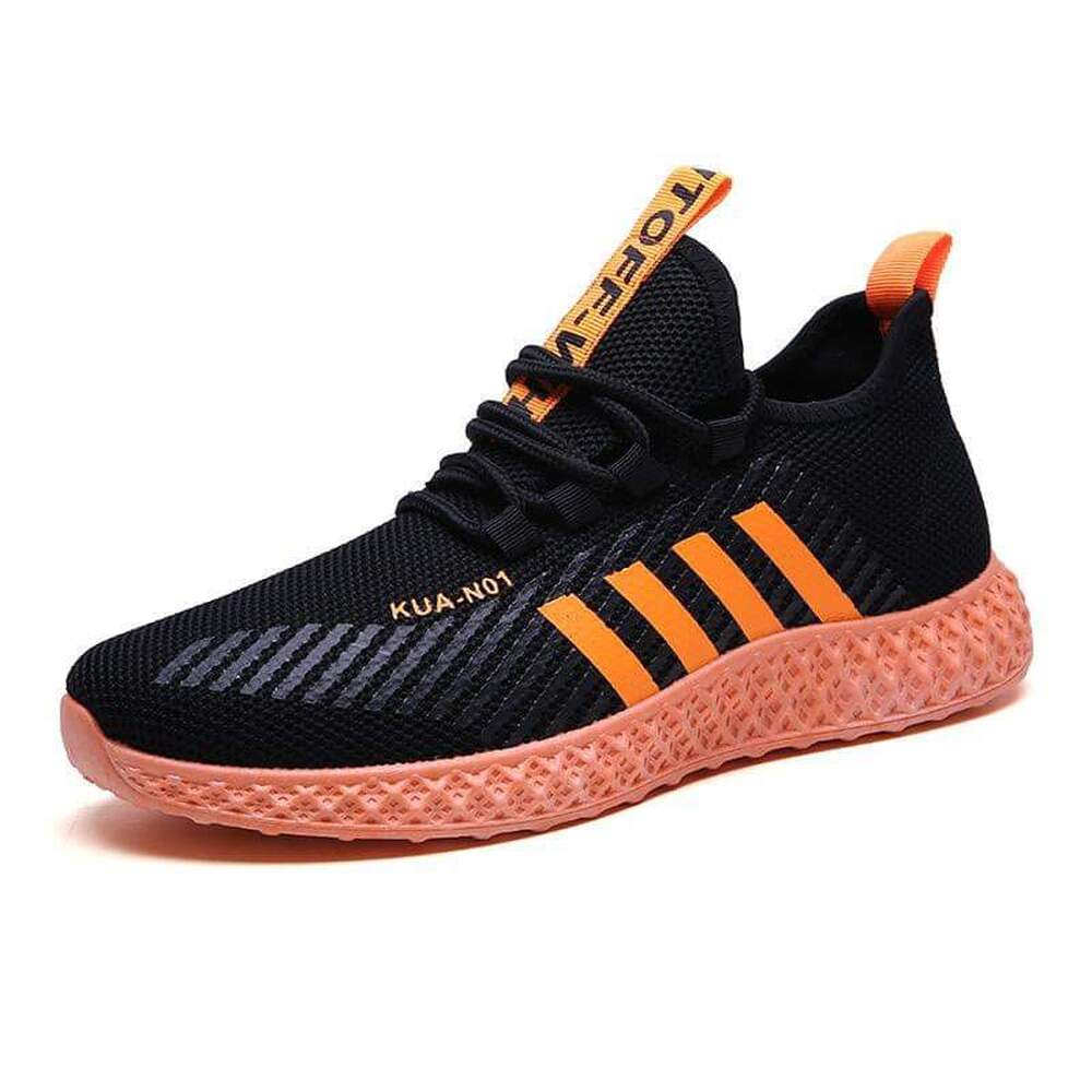 Kua N01 Orange & Black Sneakers