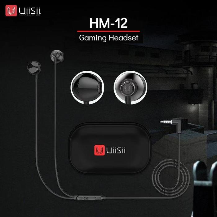 UiiSii HM12 Gaming Headset On-Ear Deep Bass Good Treble Earphone With Pouch
