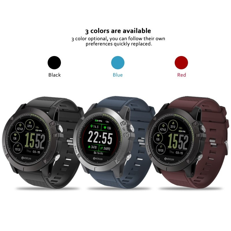 ZEBLAZE VIBE 3 HR WATERPROOF SMART WATCH