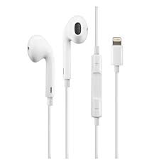 Apple Earpods with lightning connector