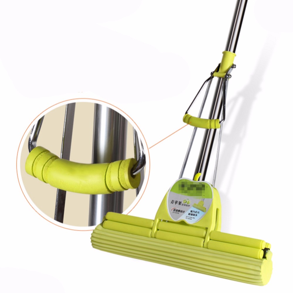 PVA Extendable Mop Roller Sponge Foam Rubber Mop Floor Super Cleaner