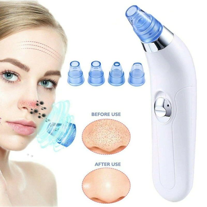 Blackhead Remover Face Deep Nose Cleaner T Zone Pore Acne Pimple Removal Vacuum Suction Facial Beauty Clean Skin Tool