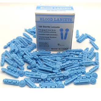 Blood Lancets Needle For Blood Glucose Meter use 100pcs.