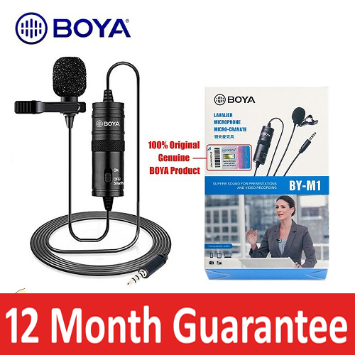 BOYA M1 Microphone For Smartphone, DSLR, Laptop & PC
