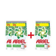 Buy Ariel Complete Detergent Washing Powder 1kg (500gm + 500gm) and Get 1 Ariel Complete Detergent 500gm Free
