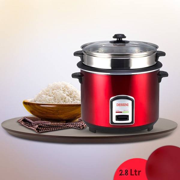 Disnie Automatic Multi Function 10 in 1 Rice Cooker 2.8 Ltr (Double Pot)