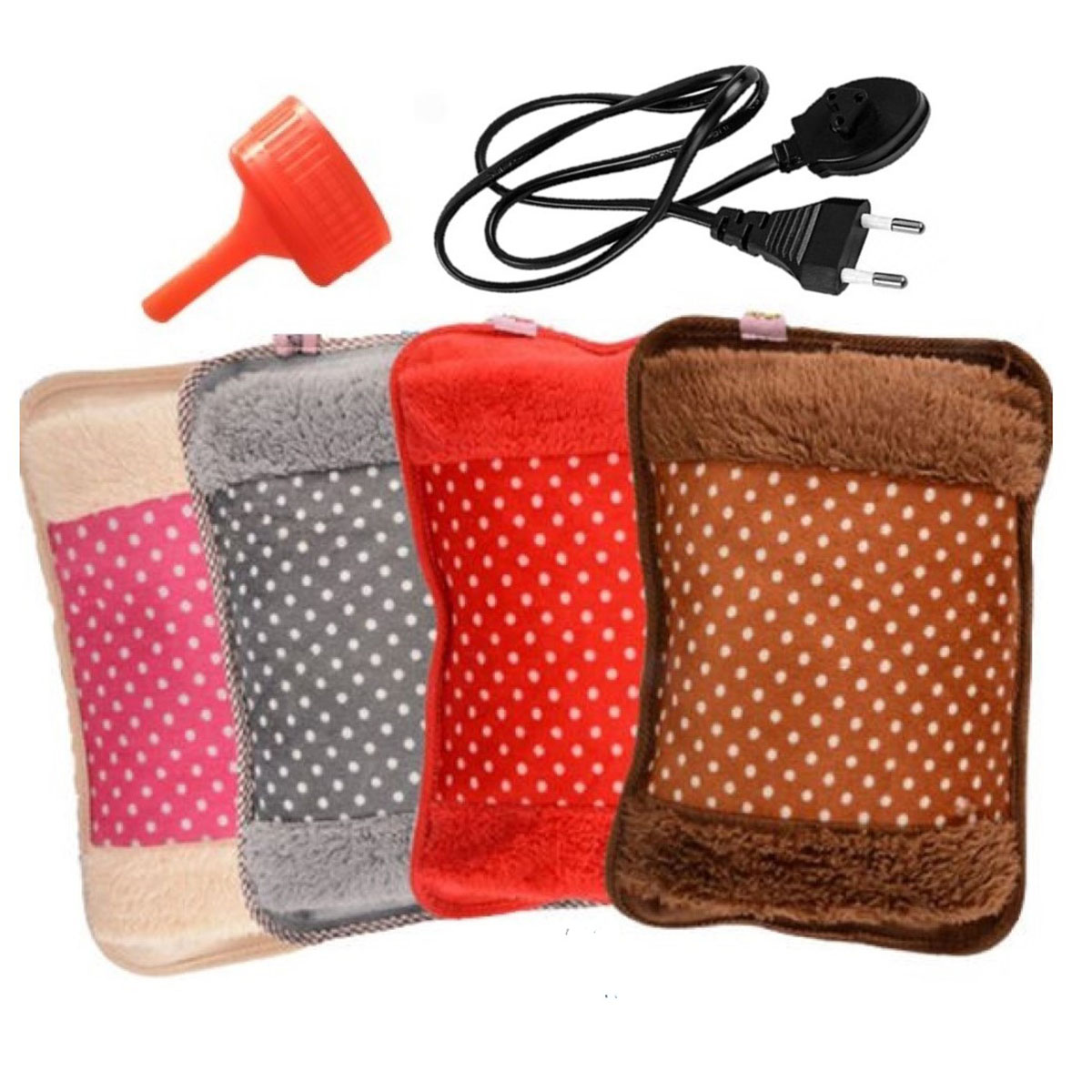 Electric Hot Water Bag pain remover - Multicolour