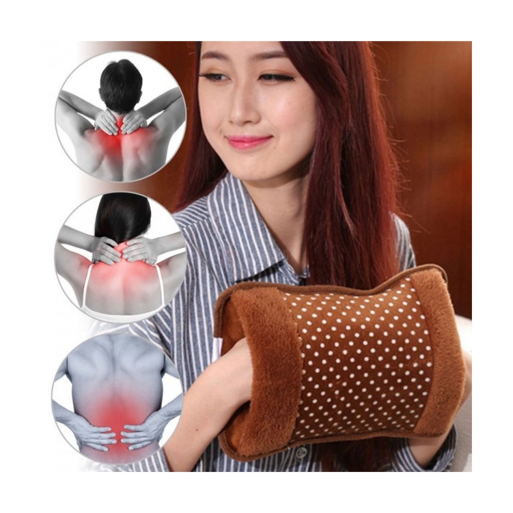 Electric Hot Water Bag/Heat Pillow and Pain Remover
