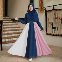 abaya borka Rainbow-2 Gown With Hijab Dubai Cherry stylish party borka hijab fashion collection Fashionable khimar Lycra borka for Women