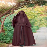 Arabian Mohua Burkha Jorjet Borkha Dubai Cherry Georgette Borkha For Stylish Women Borka By Style Fix