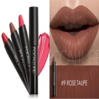 Focallure Matte Lips Crayon Lipstick #09 Rose Taupe