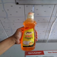 Happy Wash Extra Orange Dishwashing Liquid 500 ml bottle