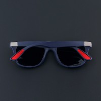 RILIXES Fashion Guy's Sun glasses Square Rivet Wrap Frame Polarized Sunglasses Men Classic Design Women Men's Sunglass UV400