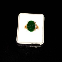 Stone gold plated ring For Women