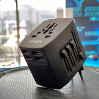 ANKER UNIVERSAL TRAVEL ADAPTER WITH 4 USB PORTS