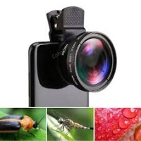 DoomHot Mobile Phone Camera Lens Cell Phone Lens Wide Angle Micro Camera 2 IN 1 Clip Lens Professional Universal Clip Phone Lens For Samsung Xiaomi
