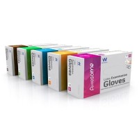 Latex premium examination gloves 100 pcs