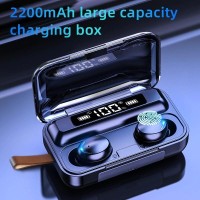 MP11 TWS 9D WATERPROOF BLUETOOTH HEADSET WITH 3300MAH POWERBANK LED DISPLAY