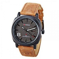 Black Analog Watch For Men