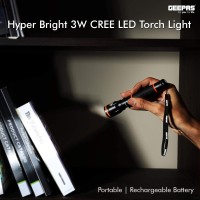 Geepas Waterproof LED Flash light GFL4659N