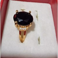 Stone gold plated ring For Women