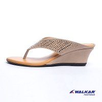 Walkar Ladies Wedge Beige
