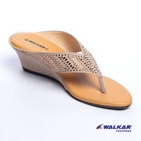 Walkar Ladies Wedge Beige