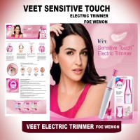 Hair Removal Ladies Sensitive Touch Expert Trimmer Shaver Eyebrow, Face, Underarms Bikini