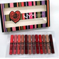 NYX Velvet Matte Lip Glaze Merry Christmas 12 Color