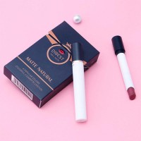 QIBEST 4pcs/Box Natural Matte Cigarette Lipstick Set