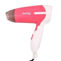 Kemei Km-6830 ELECTRIC FOLDING COMPACT TRAVEL HAIR DRYER