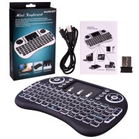 Backlit Mini Keyboard With Touchpad Mouse-3 Colour Changable-Gaming Keyboard Wireless Keyboard With Mouse Wireless Mouse Keyboard Combo