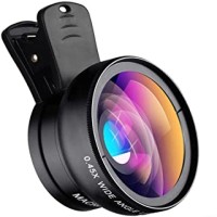 DoomHot Mobile Phone Camera Lens Cell Phone Lens Wide Angle Micro Camera 2 IN 1 Clip Lens Professional Universal Clip Phone Lens For Samsung Xiaomi