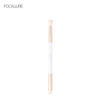 Focallure Professional Fluffy White Double-Head Makeup Brush