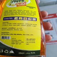 Happy Wash Extra Orange Dishwashing Liquid 500 ml bottle