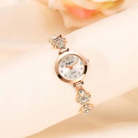 HTHT Stone 125 Fashion Quartz Watch Ladies Wrist Watch Female Golden Clock