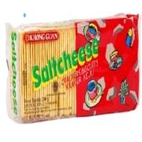 Khong Guan Salt Cheese Cracker Biscuits - 200gm