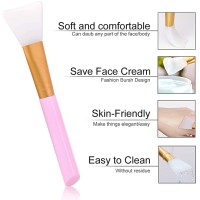 Laikou Soft Silicone Facial Mixing Brush Applicator Tool - 1 PCS Yellow