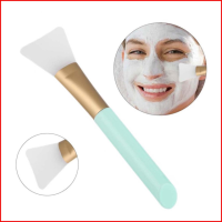 Laikou Soft Silicone Facial Mixing Brush Applicator Tool - 1 PCS Yellow