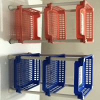 Multi functional 3 Layer Plastic Kitchen Bathroom Shelf Organizer Storage Standard Mini Rack - (1 Piece)
