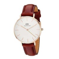PU Leather Analog Wrist Watch