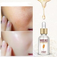 ROREC Natural Organic White Rice face Serum collagen Reduces Wrinkles Dark Spots anti-aging Sun Damage Corrector skin care