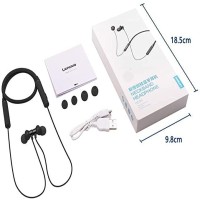 Waterproof Lenovo HE05 Bluetooth 5.0 Wireless Earphones Magnetic Bluetooth Headphones Waterproof Stereo Headset with Mic.