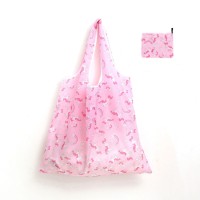 Yfashion Large ote Reusable Portable Shoulder Handbag Folding Pouch Shopping Bag Volume:large