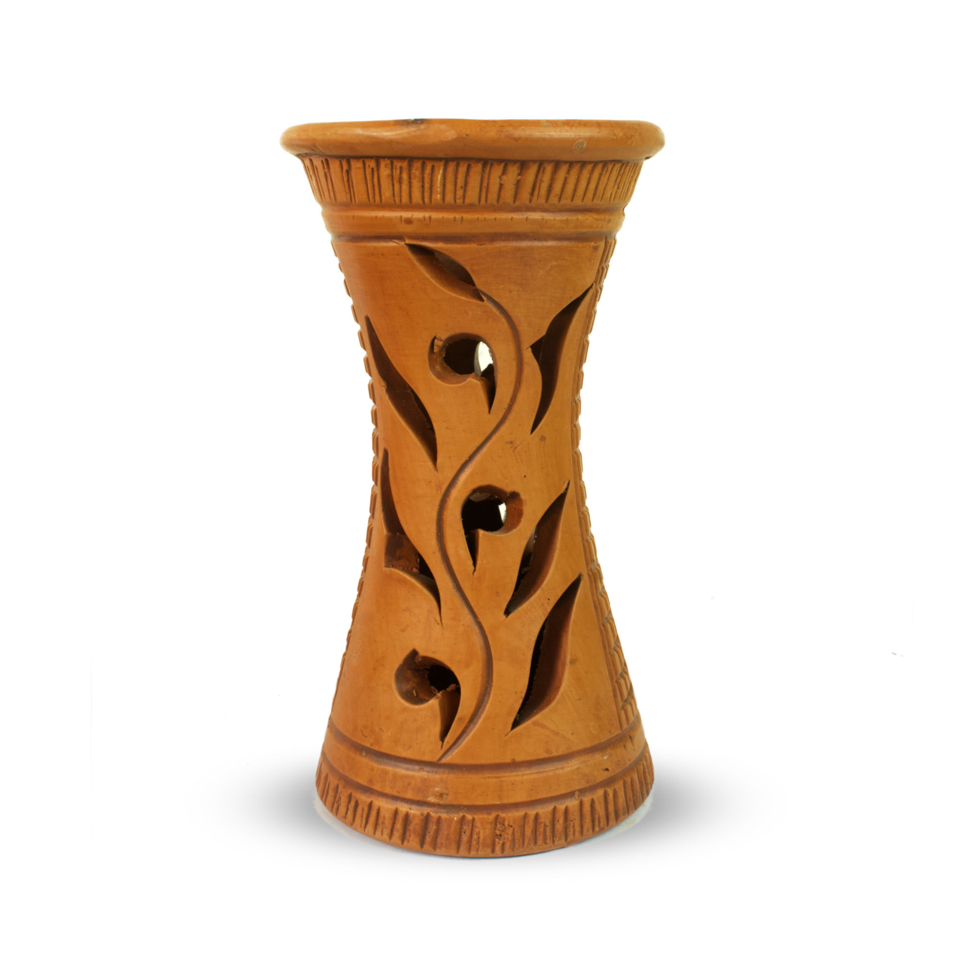 Handmade Clay Flower Vase or Matir Fuldani.