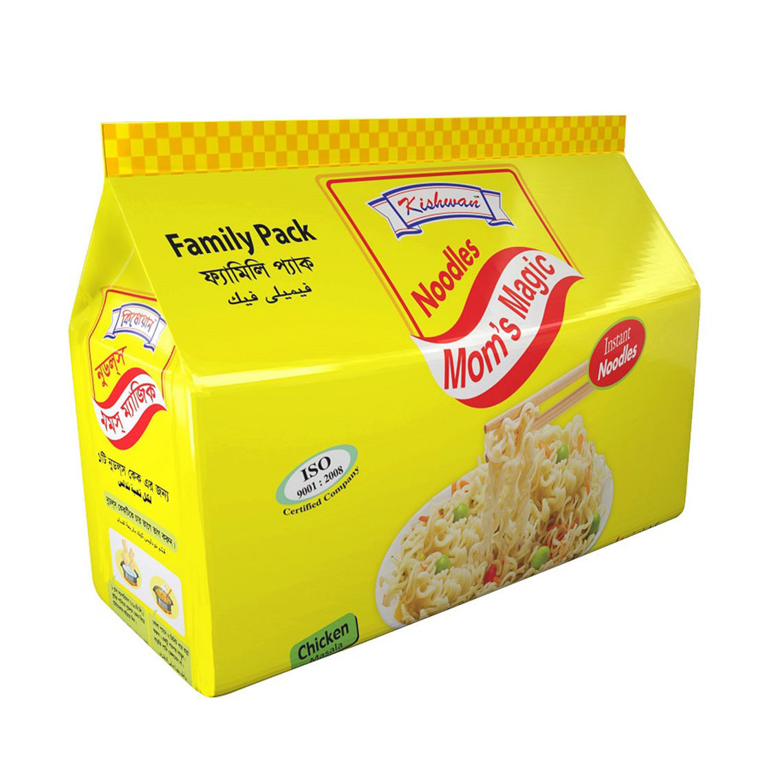 Kishwan Instant Noodles 55gm X 8pcs Pack