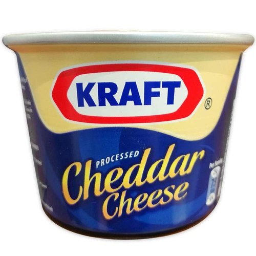 Kraft Processed Cheddar Cheese Tin - 190gm (Imported)
