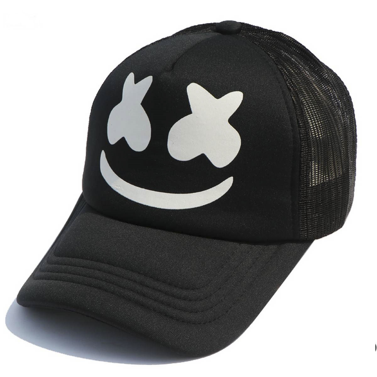 Marshmello Half Net Cap for Men